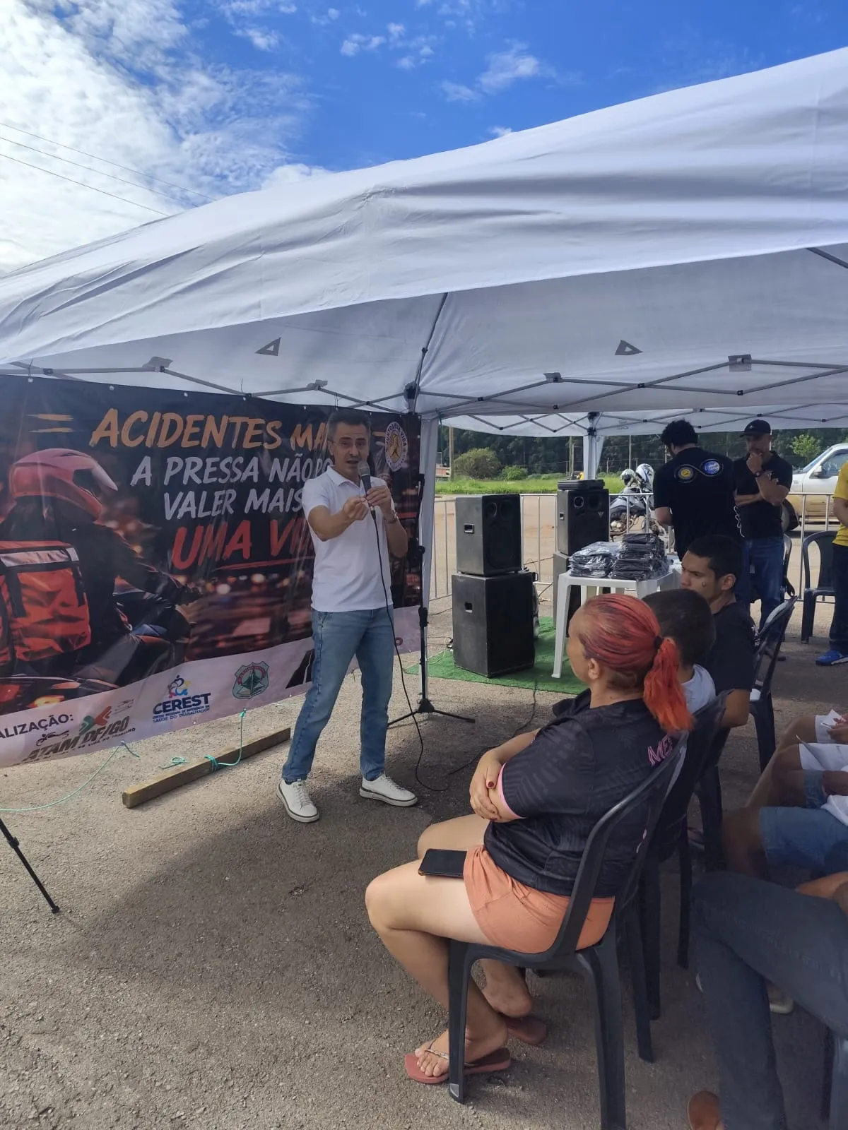 Treinamento de bike entregadores no Recanto das Emas